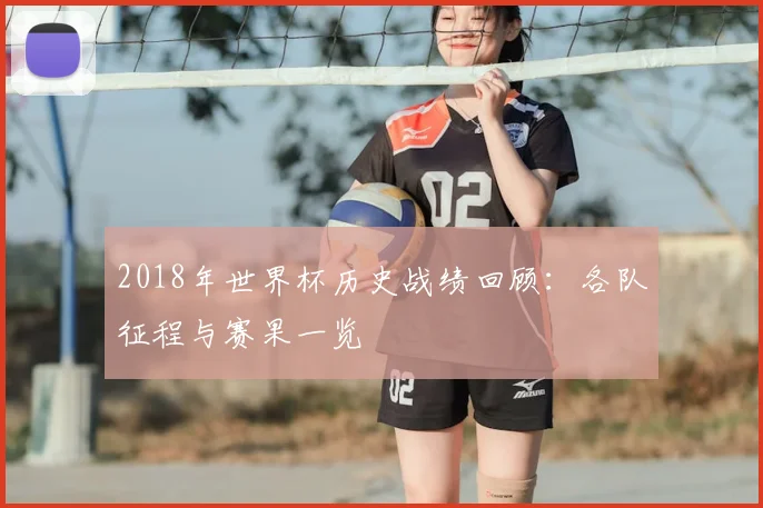 2018年世界杯历史战绩回顾:各队征程与赛果一览